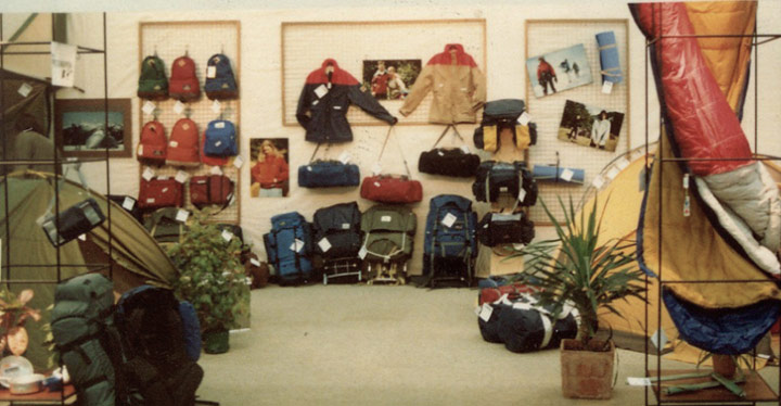 Un vecchia foto di uno Store Jack Wolfskin